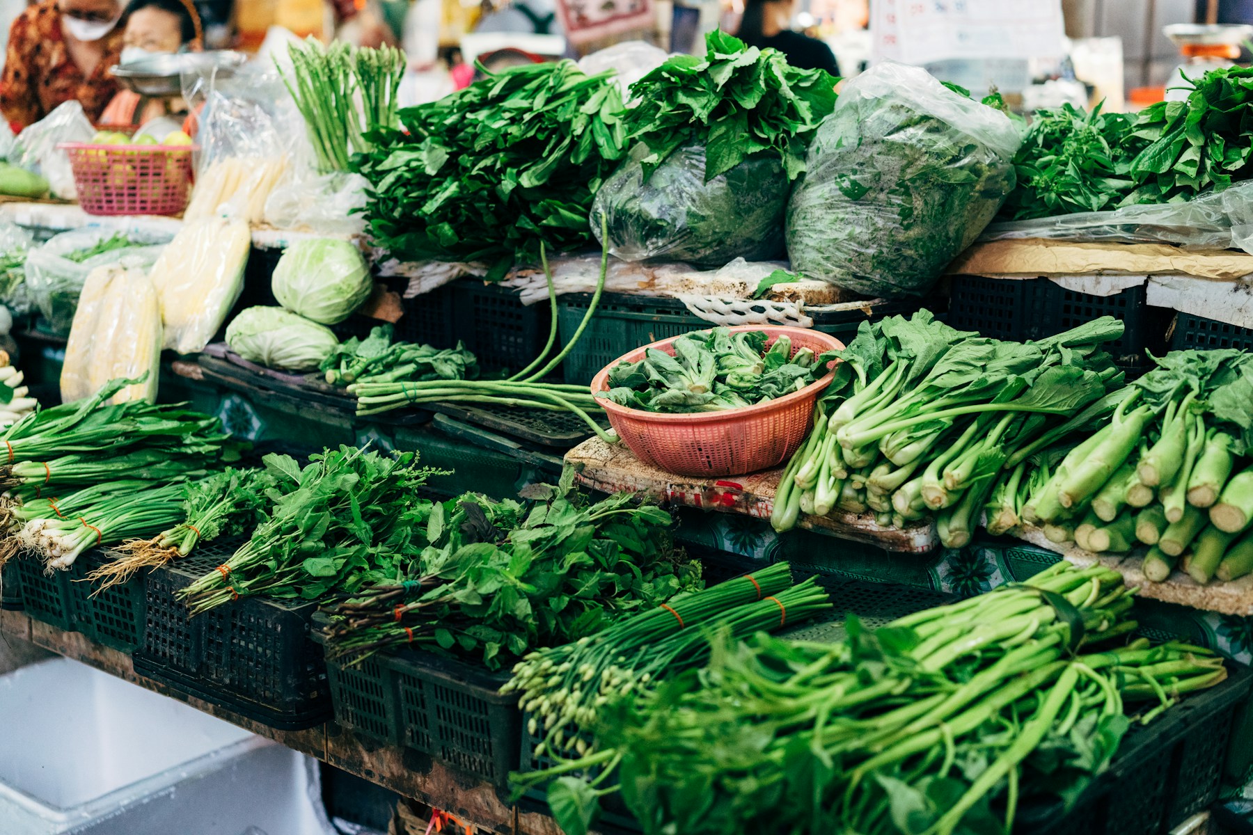 Légumes frais pour préparer les courses de la semaine